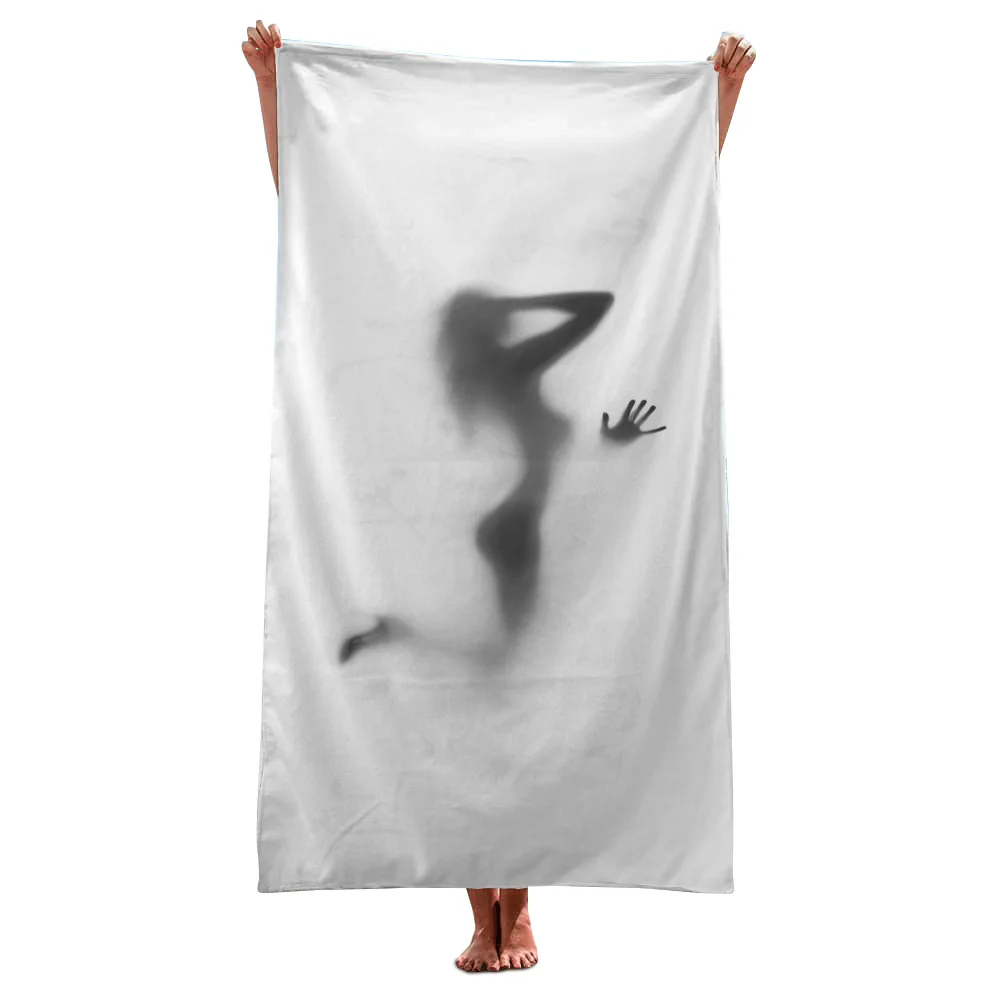 Креативное банное полотенце из микрофибры мягкое пляжное для ванной спа йоги