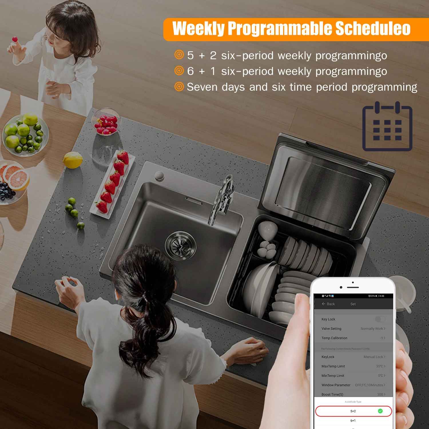 

SEA801-ZIGBEE Smart Heating Radiator Thermostat for Amazon Alexa Google Programmable Thermostatic Radiator Valv Controller