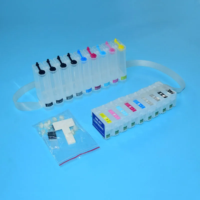 9 Color Bulk Ciss T157 T1571-T1579 for Epson Stylus photo R3000 Printer with ARC chip | Компьютеры и офис