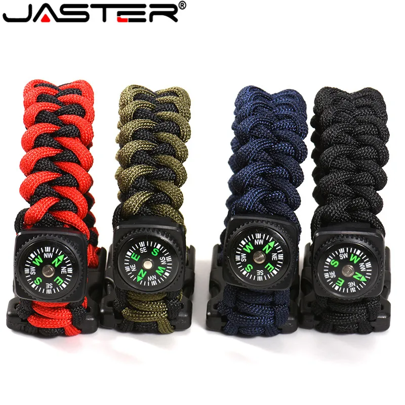 JASTER популярный нейлоновый Браслет USB с компасом флэш-накопитель SB 2 0 ручка