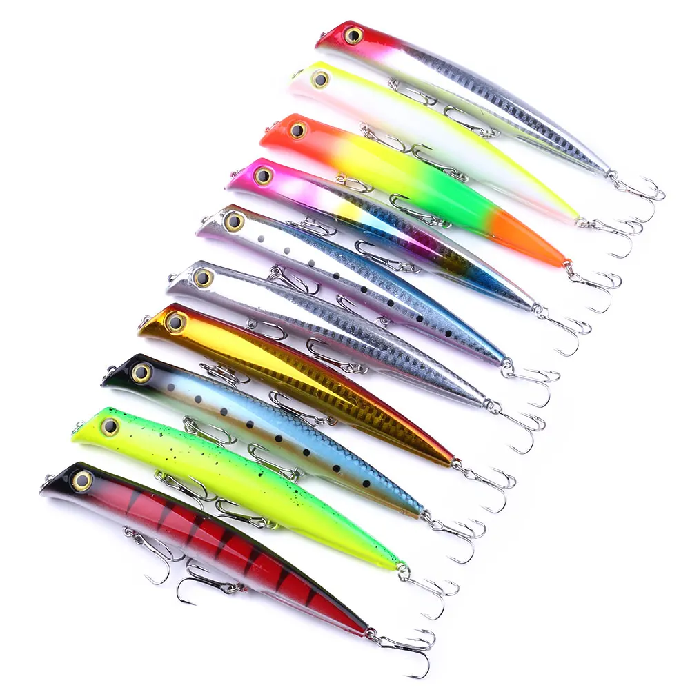 ThunderShower 1pc Popper Рыбная Приманка (12 см) 16g isca искуссивенная жесткая приманка 3D