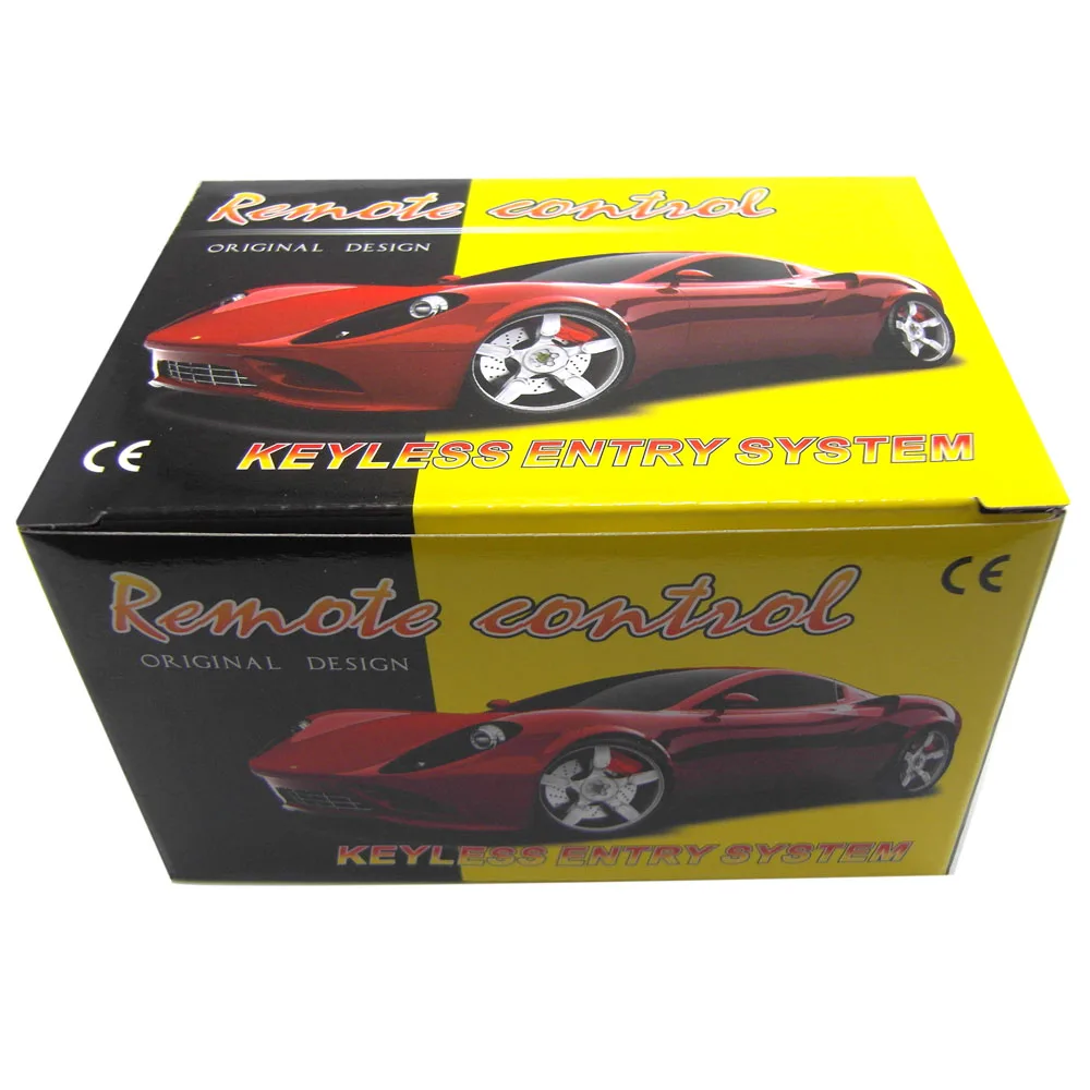 Central Locking Car Alarm With Auto Centralized Lock Keyless Entry System Remote Control Door Trunk Release Universal Key Unit
