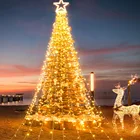 Гирлянда-занавес Водопад, 9 х 3,5 м, 317 светодиодный