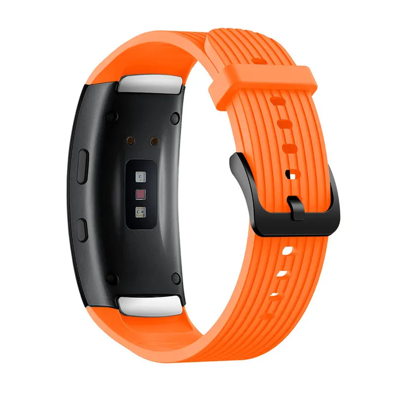 Спортивный силиконовый ремешок для Samsung Galaxy Gear Fit2 Pro наручных смарт-часов часов