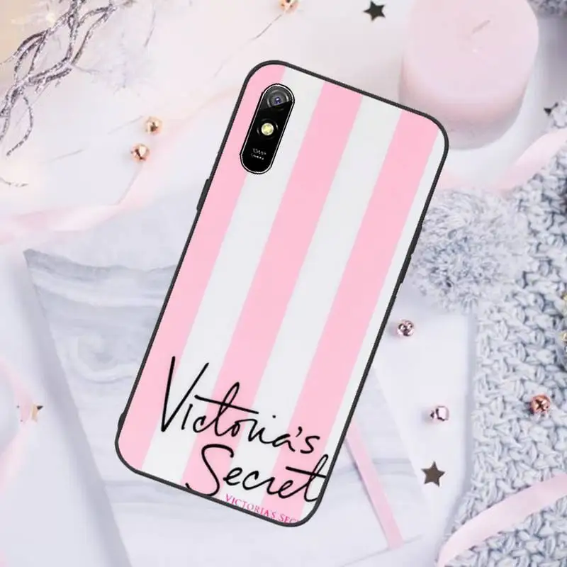 

luxury Victoriaes With Pinks Secret Phone Case For Xiaomi Redmi note 7 8 9 pro 8T 9A 9S Mi Note 10 Lite pro