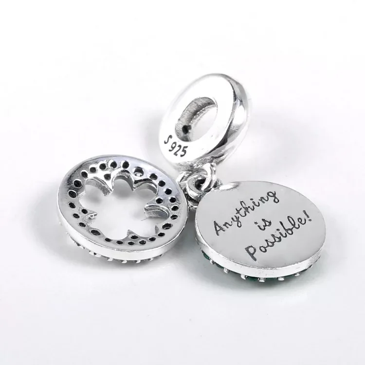 Новый кулон из стерлингового серебра 925 пробы с синими морскими черепашками