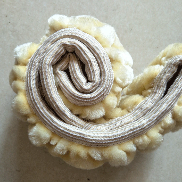 

High quality short plush super flexible handle cover telescopic elastic Plush steering wheel cover elastic handle cover