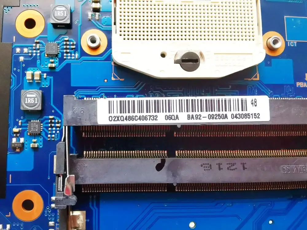 Оригинальное для Samsung NP300E4A Материнская плата ноутбука HM65 GT520MX 1 ГБ BA41-01666A BA92-09250A