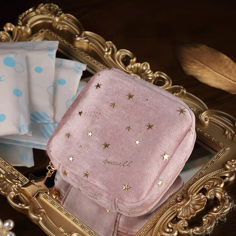 Сумка для гигиенических прокладок женщин и девушек сумки хранения милый