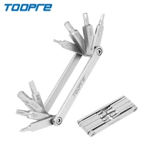 toopre bicycle repair tools mountain bike cycling multifunctional combination tool collapsible riding acccessories allen wrench