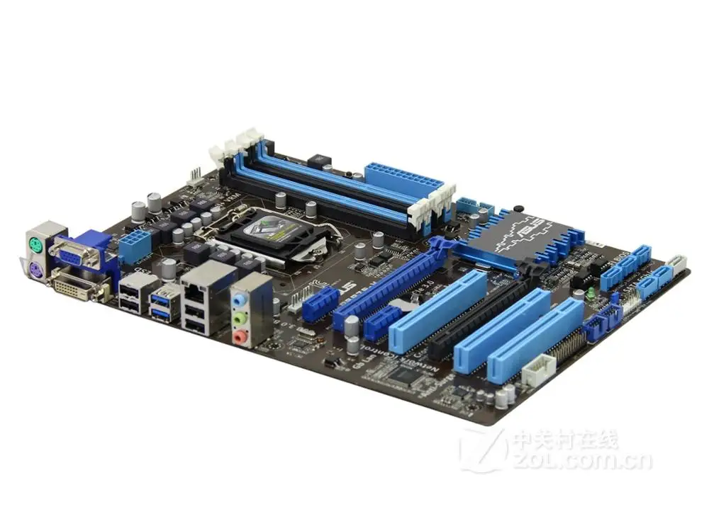 ASUS P8B75-V оригинальная настольная материнская плата DDR3 LGA 1155 для I3 15 17 cpu SATA III USB3.0 32GB B75 б/у Материнские платы