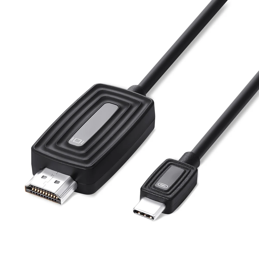 USB C to HDMI Cable with HDCP for MacBook Pro iPad Pro Dell XPS 13/15 Samsung S8/S9 HDMI Splitter переходник usb на type с