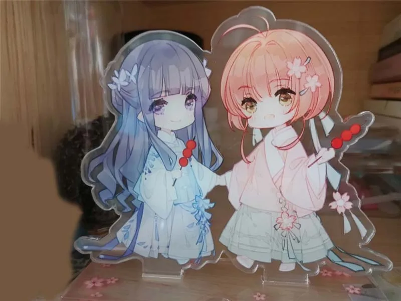 Брелок подвеска для ключей с рисунком аниме держатель сакуры LI SYAORAN|Реквизит