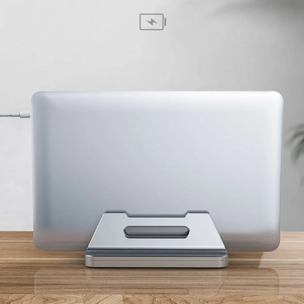 

Vertical Laptop Notebook Support Thickness Adjustable Computer Desktop Display Holder Storage Shelves Monitor Stand Base