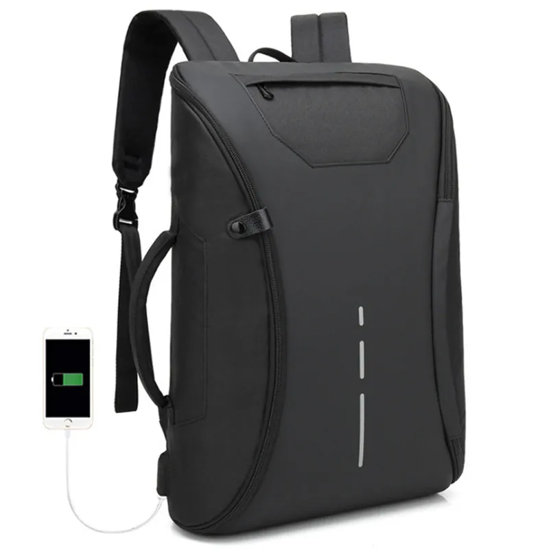 

Detachable business computer bag waterproof backpack laptop tablet travel storage bags shoulder handbag USB charging schoolbag