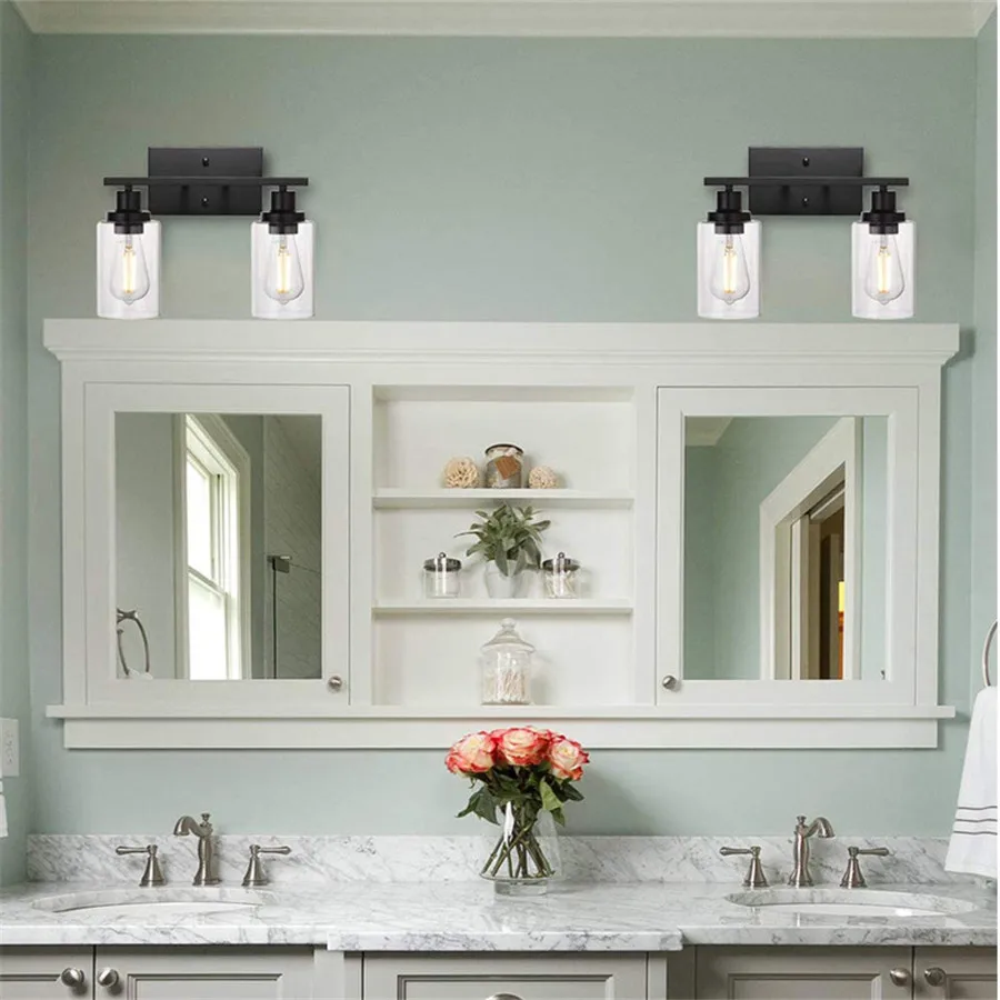 2 светильника для ванной комнаты Светильники винтажные промышленные