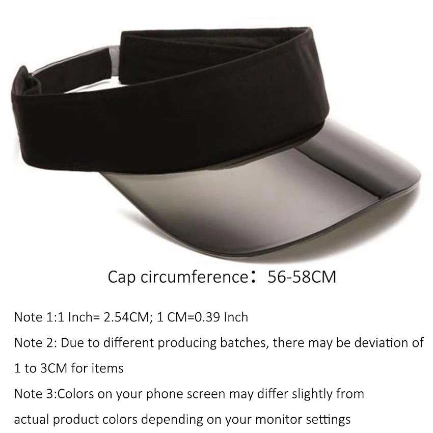 

JNKET Unisex Outdoor Travel Empty Top Hat Summer Sun Visors Cap Summer Hat PVC Sunhat Women Sunscreen Hats