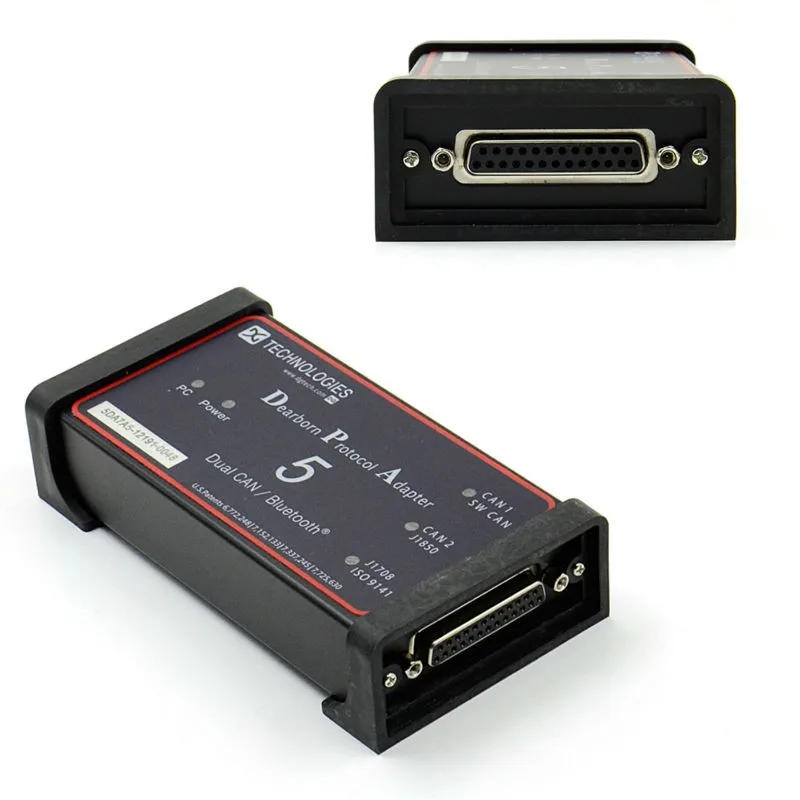 USB/Bluetooth Dpa5 адаптер протокола Dearborn 5 сканер для тяжелых грузовиков CNH DPA работает