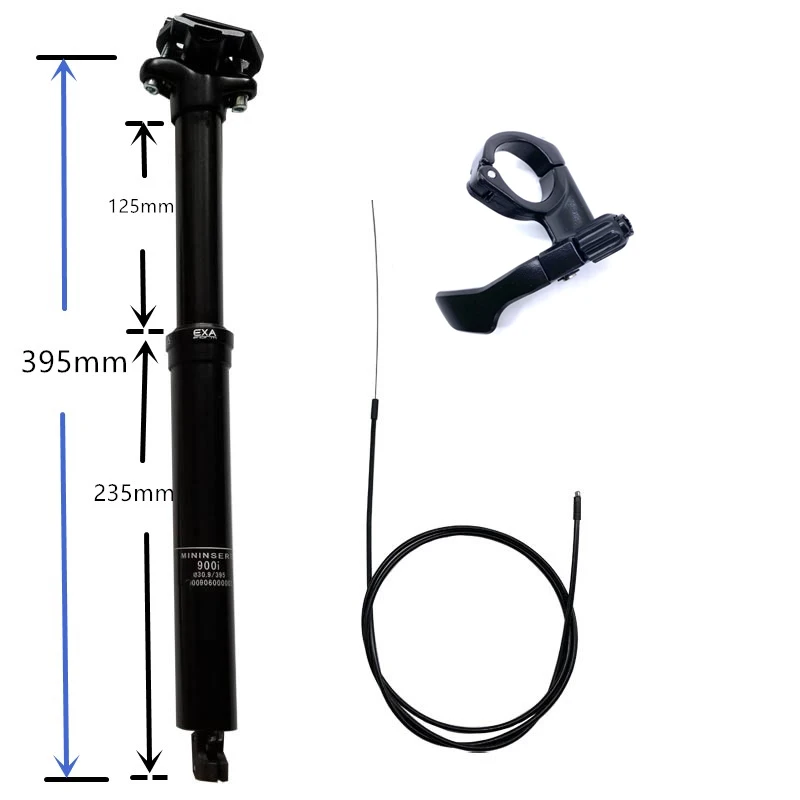 

Kindshock KS EXA 900I MTB Seatpost Adjustable Height Mountain Bike 30.9/31.6mm Cable Remote Hand Control Hydraulic Seat Tube