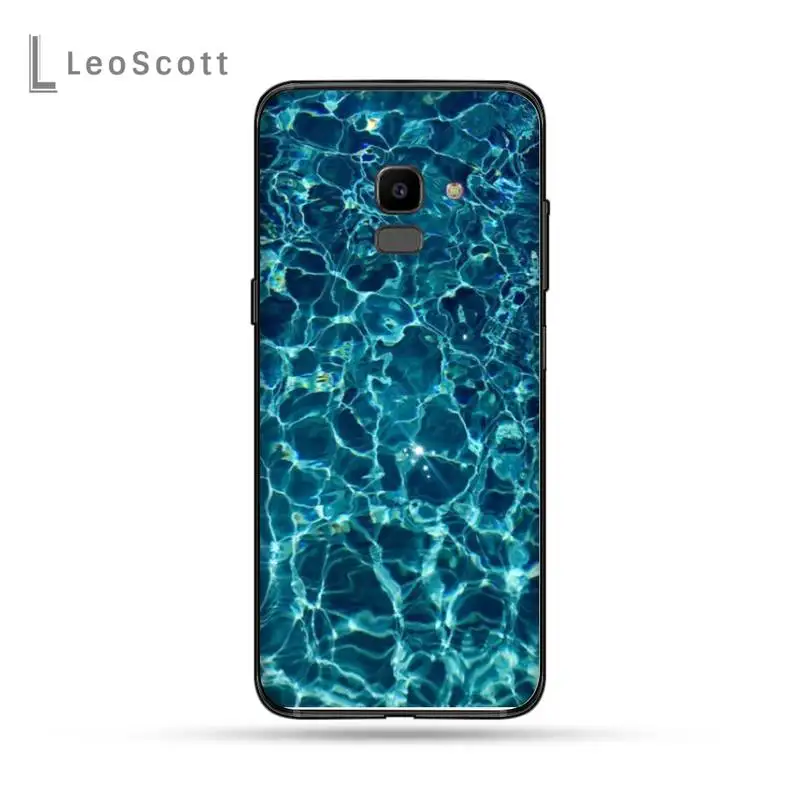 

Blue sea waves beach Phone Case For Samsung Galaxy J2 J4 J5 J6 J7 J8 2016 2017 2018 Prime Pro plus Neo duo