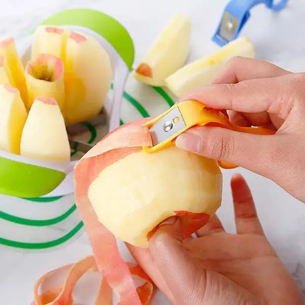 3pcs multi function peeler vegetable fruit peeler double head julienne cutter slicer peel gadget knife cutlery kitchen knives free global shipping