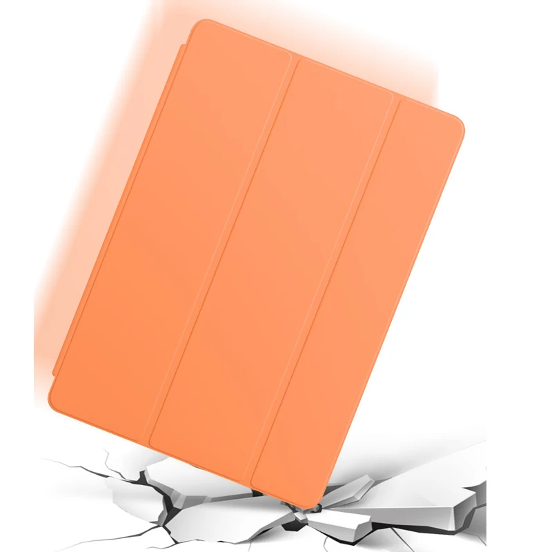 2019 для iPad10.2 дюймов 7th Gen полный кожаный чехол с карандашом держатель тонкий Tri-fold