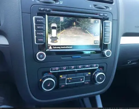 Центр тире радио отделка Surround MK6 стиль Climatronic(1K0 858 069 N) для VW Golf MK5/Golf MK6/Jetta MK5
