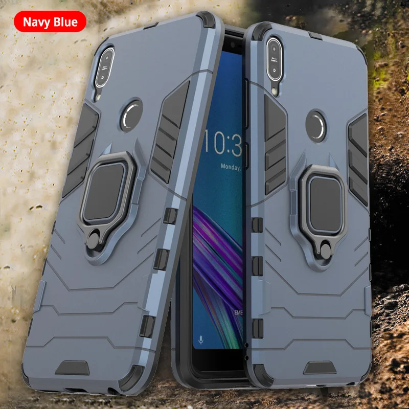 Чехол для Asus Zenfone Max Pro (M1) ZB601KL/ZB602K противоударный армированный силиконовый чехол