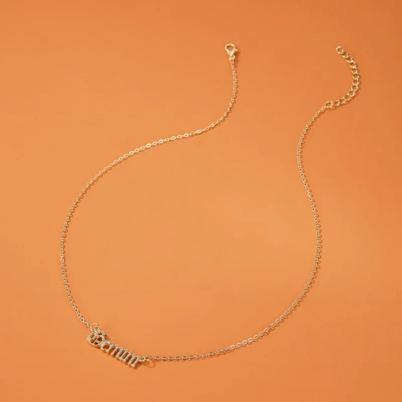 Модное ожерелье с созвездиями оптовая продажа золотая цепочка подвеской в виде