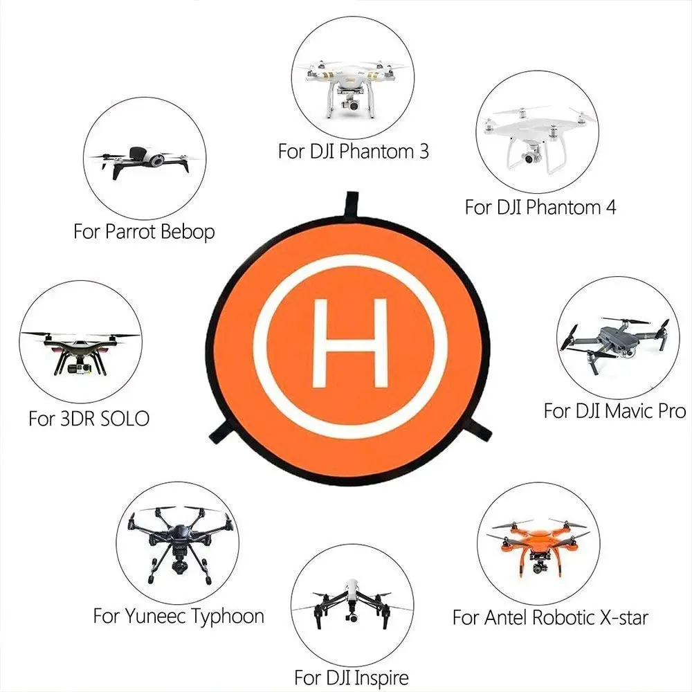 Портативный посадочный коврик PGYTECH 110 см парковочный фартук для дрона Mavic Air 2/Mavic