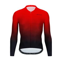 keyiyuan 2022 men women long sleeve cycling jersey tops road mtb shirt bike clothing maillot ciclismo hombre manga larga