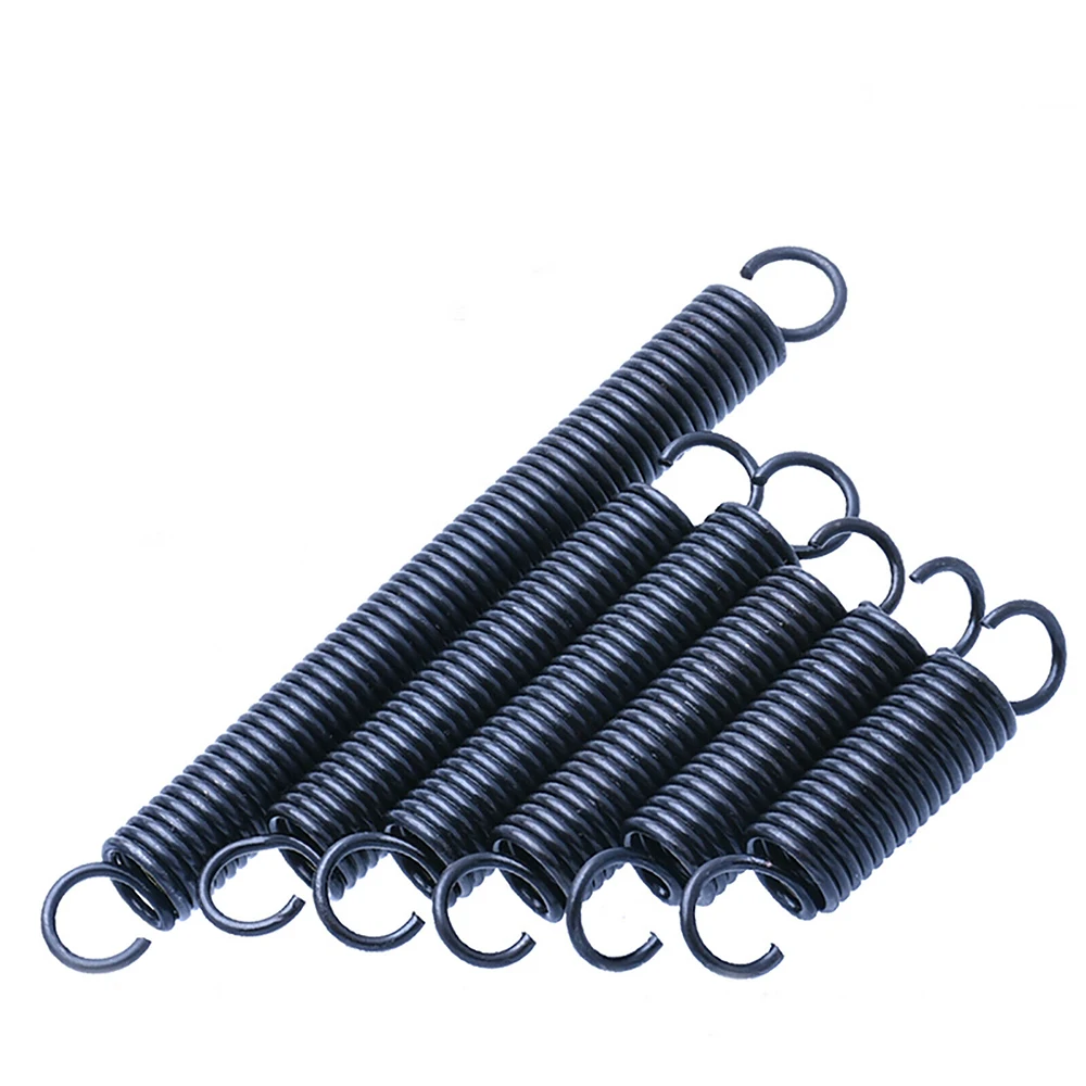 

2pcs Extension Spring Wire Diameter 1.2mm Expand Extend Springs Hook Ends 65Mn Steel Out Dia. 12mm 14mm Length 35-150/160/300mm