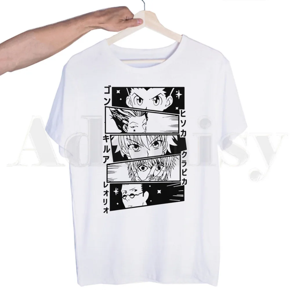 

Hunter X Hunter Hisoka Morow Anime HxH Cartoon Tshirts Men Fashion Summer T-shirts Tshirt Top Tees Streetwear Harajuku Funny