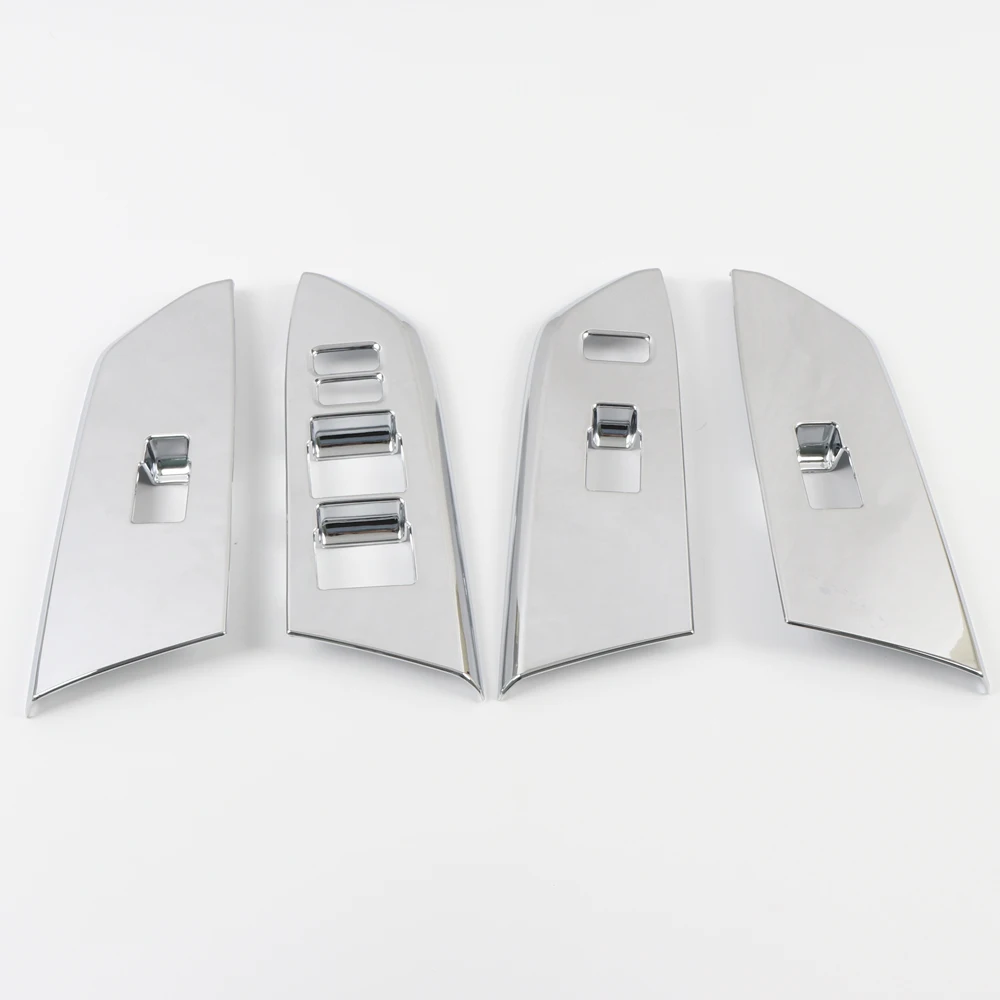 

LHD!! For Toyota Tundra Crewmax 2014-2020 Colorful Window Lift Switch Buttons Frame Decoration Cover Trim Car Styling