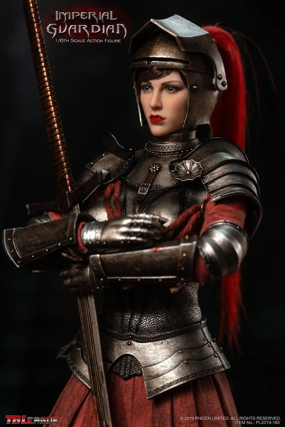 

1/6 TBLeague PL2019-160 Full Set Action Figure Imperial Guardian Female Action Figure Set
