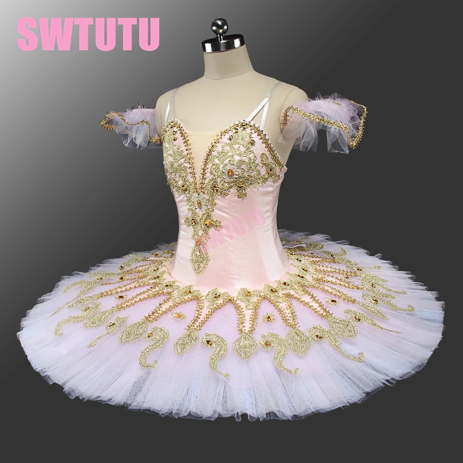 Розовая персиковая Фея для взрослых профессиональная балетная пачка девочек
