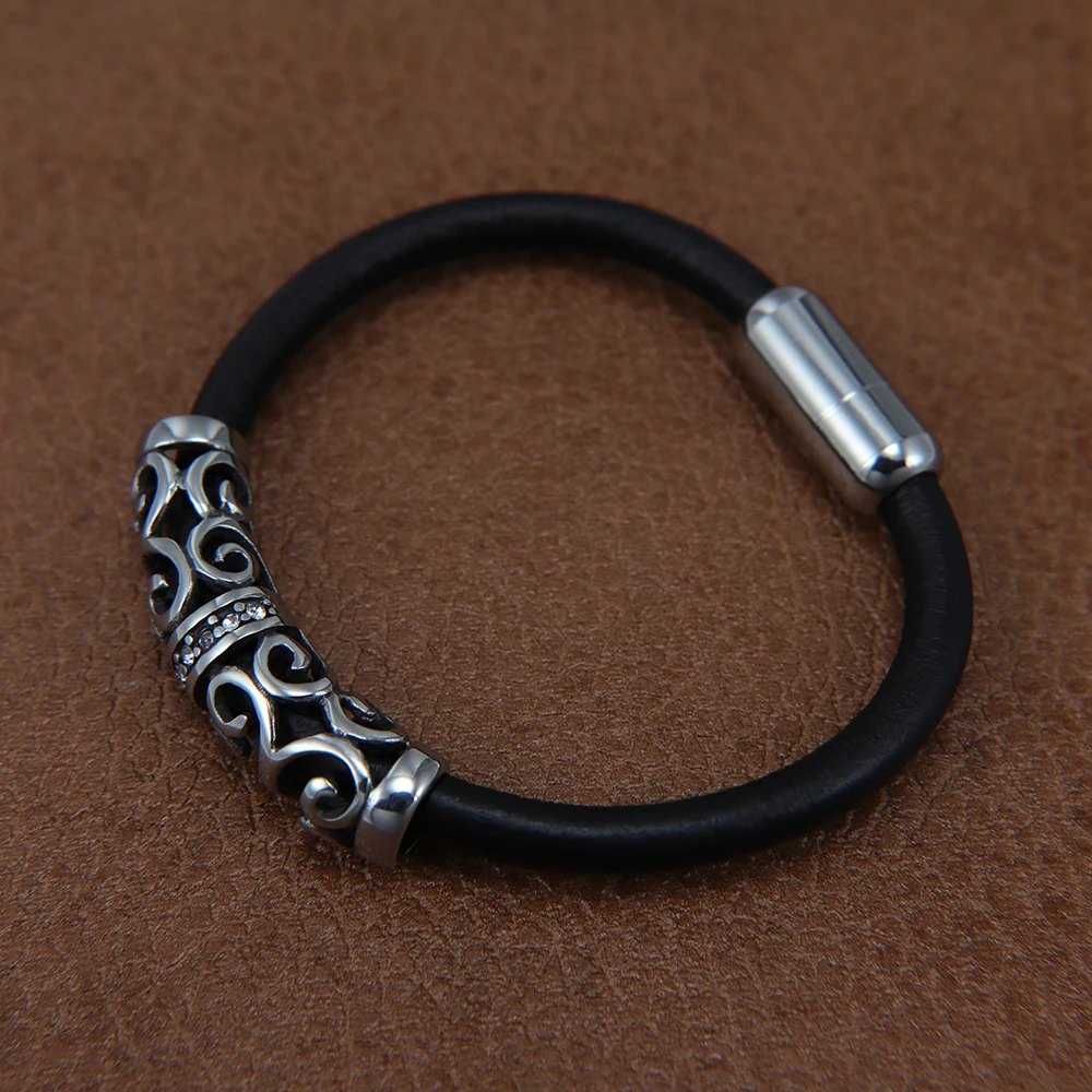 Бусины из нержавеющей стали 6 мм отверстие очаровательный слайдер