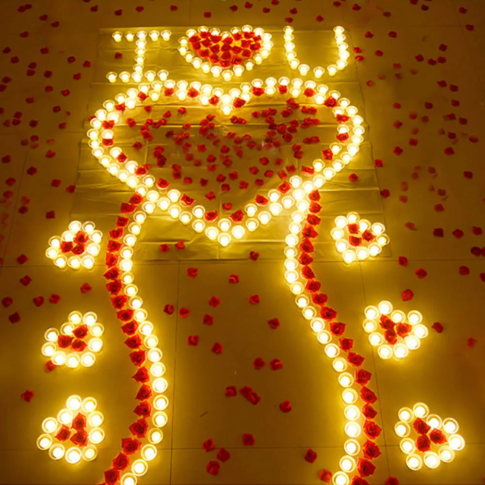 Globos decorativos para el D&iacute;a de San Valent&iacute;n, decoraci&oacute;n XXL con letras de amor, velas de coraz&oacute;n, p&eacute;talos de rosa, coraz&oacute;n rojo y blanco, globos de confeti para St V-3