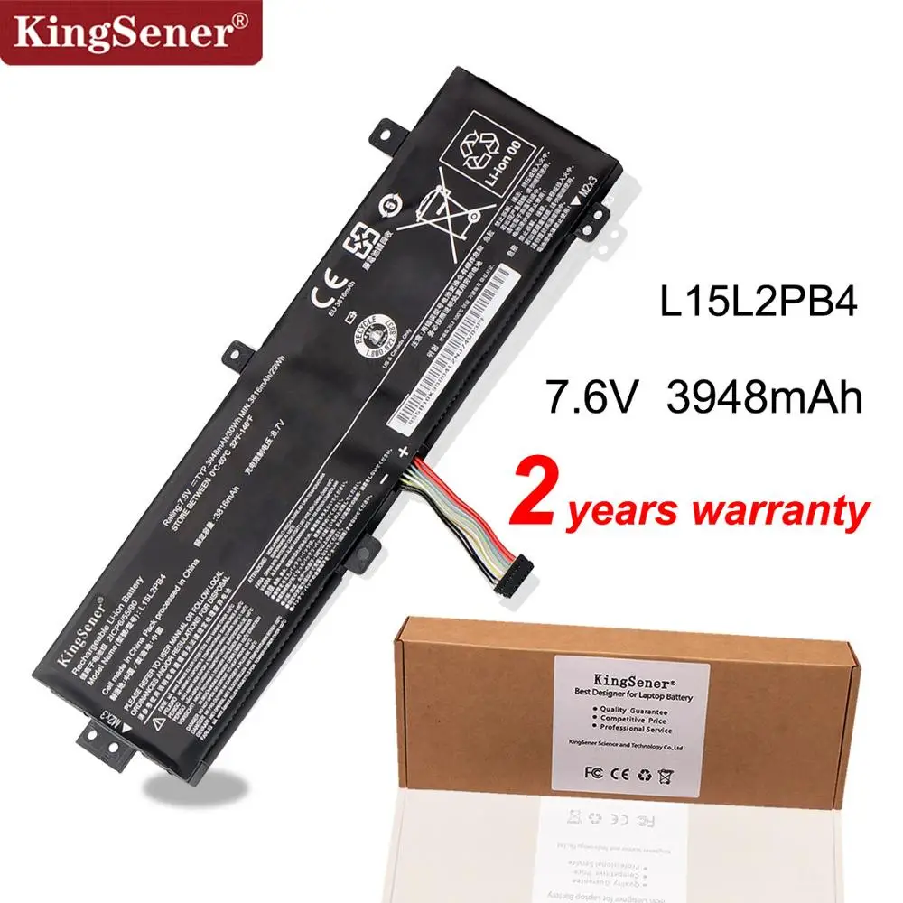 

KingSener L15L2PB4 Laptop Battery for LENOVO IdeaPad 510-15ISK 310-15ISK 310-15IAP 310-15ABR L15L2PB5 L15M2PB5 L15C2PB5 L15M2PB3