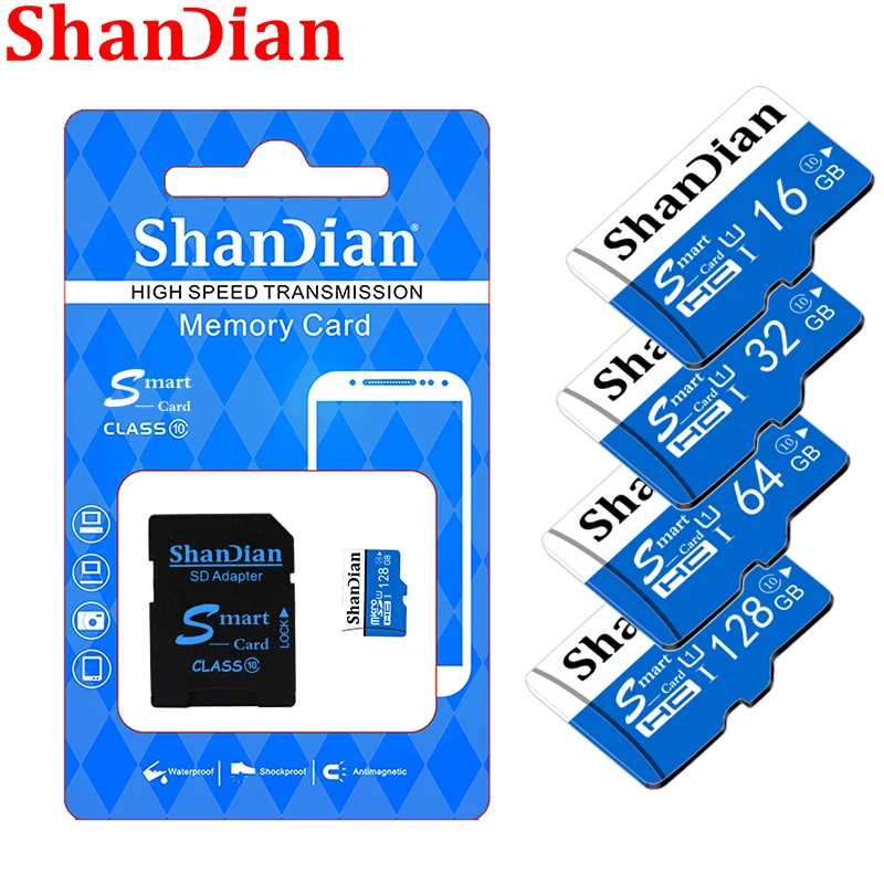 Карта памяти Micro SD класс 10 128 ГБ 8 16 32 64 ГБ|Карты памяти| |