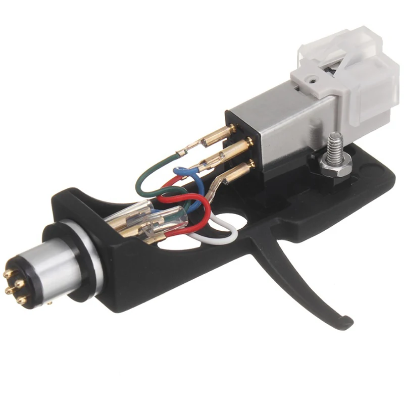 1 шт. магнитного картриджа стилусы с поворотной платформой резки Шелл 4 Pin