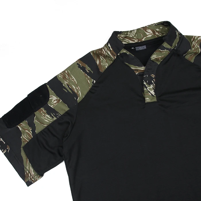 Tm3471-GST / New Men's Summer Short Sleeve V-Neck Shirt Top