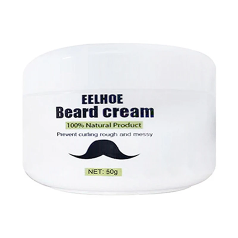 

Men's Beard Care Cream Moisturizing Smoothing Soften Moustache Prevent Curling Balm 50g Nourishing Care