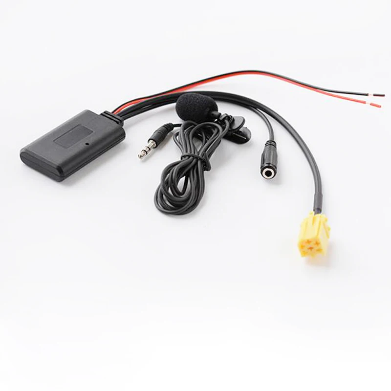Biurlink автомобильный микрофон громкой связи радио Aux вход адаптер стерео Bluetooth Auxliary аудио кабель для Alfa Romeo Fiat Lancia