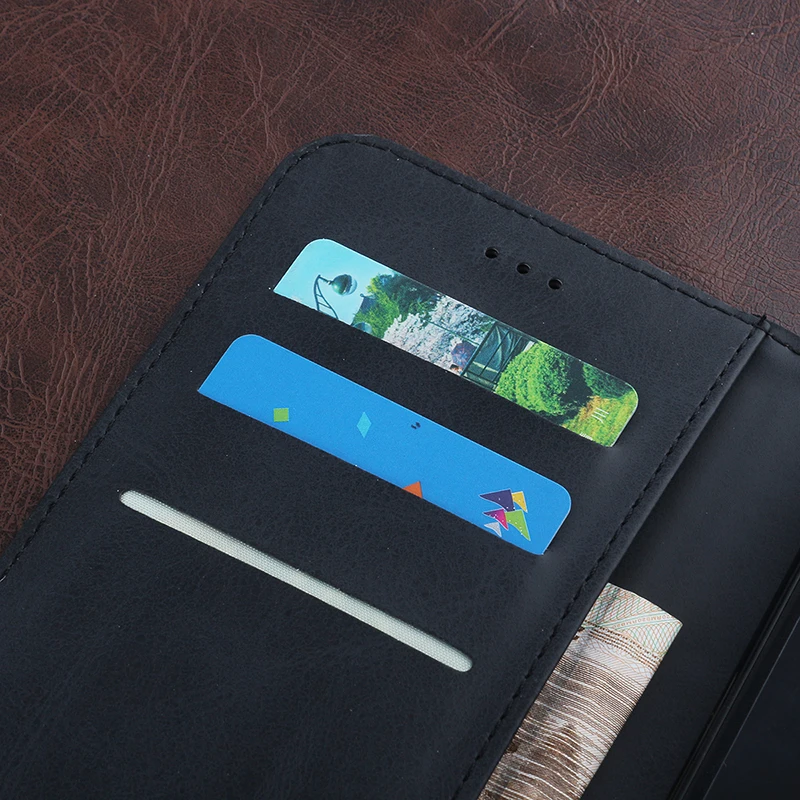 Кожаный чехол Alesser для Oukitel U23 флип-чехол из натуральной кожи телефона с кармашком