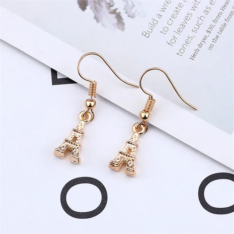 Женские серьги с эмалированными бусинами ZRM золотистые металлические полыми