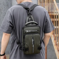 fashion chest bags for men multi functional backpack nylon waterproof knapsack male single shoulder casual travel chest pouch