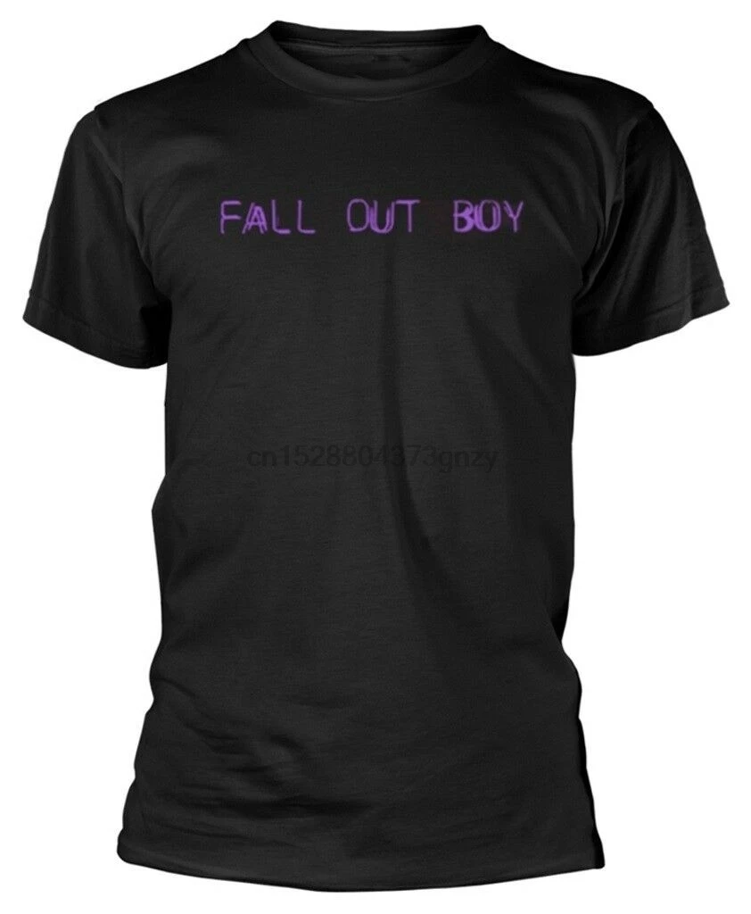 Футболка Fall Out Boy Mania Wave-Двусторонняя Новинка! Мужская Женская модная футболка