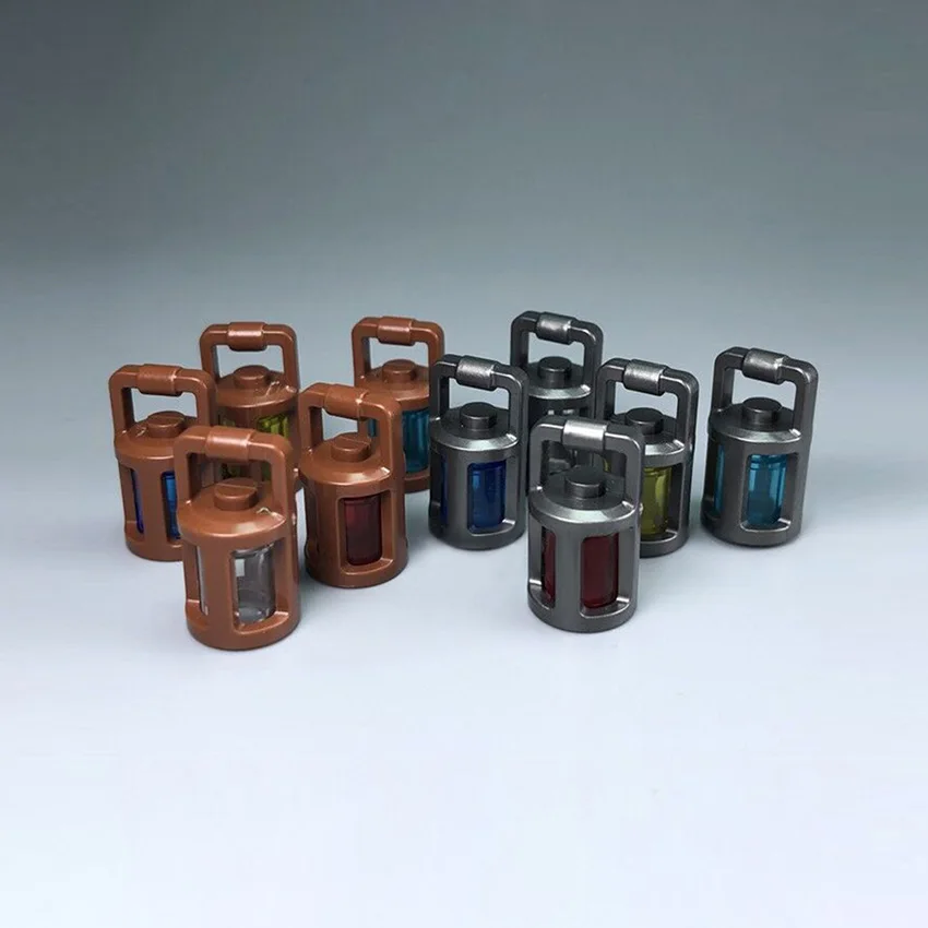 10 шт./компл. Legolings аксессуары для фигурок города строительные блоки портативные