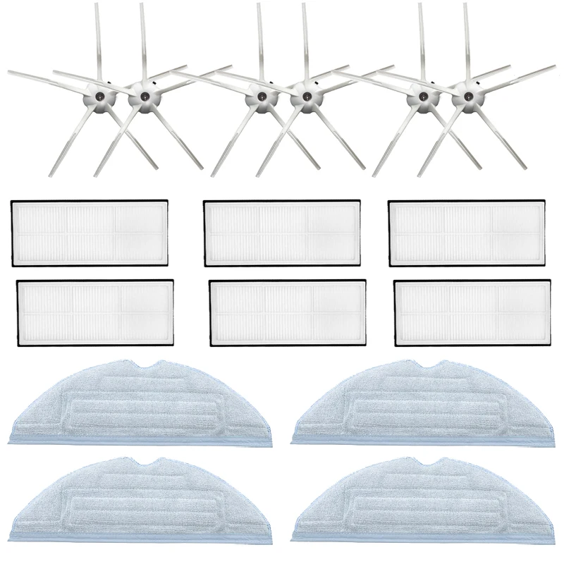 

Roller Side Brush HEPA Filter Mop Cloths For xiaomi T7 T7plus S7 For Roborock Vacuum Cleaner Accessories